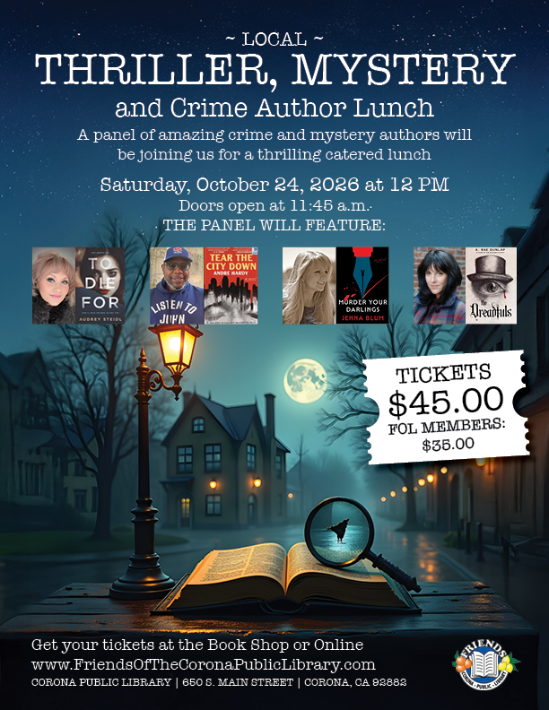 Mystery Author Luncheon 2026